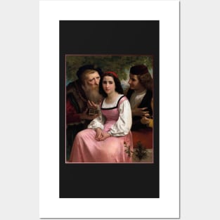 Between Wealth and Love by Bouguereau Posters and Art